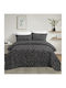 Olia Home Σετ Σεντόνια Υπέρδιπλα 240x260εκ. Olive Green 020 (4τμχ)