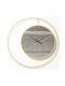 MSA Metallic Gold Wall Clock Ø90cm
