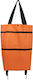 Kunststoff Einkaufswagen Klappbar Orangen 39x46x12cm