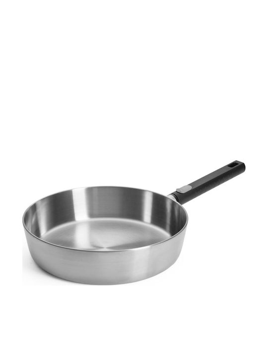Woll Logic Saute Pan Stainless Steel 28cm