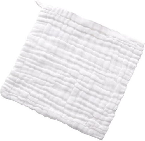 Alista Home Küchentuch aus 100% Baumwolle in Weißer Farbe 30x30cm Alista Home Küchentuch aus 100% Baumwolle in Weißer Farbe 30x30cm