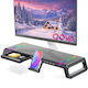 Newstar Suport Monitor de Birou 4 Porturi USB