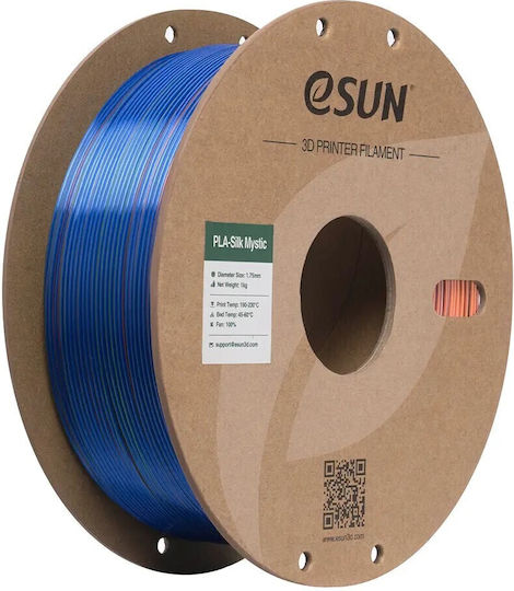 Esun Epla Silk PLA 3D Принтер Филамент 1.75mm Многоцветен 1kg 1бр (Макарa)