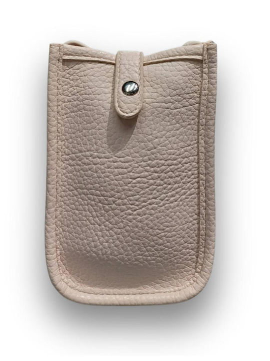 Women's Mobile Phone Pouch Beige