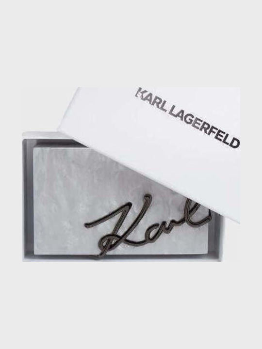 Karl Lagerfeld Дамска Чанта За Ръка Бяла