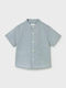 Kids Shirt Short-Sleeved Petrol