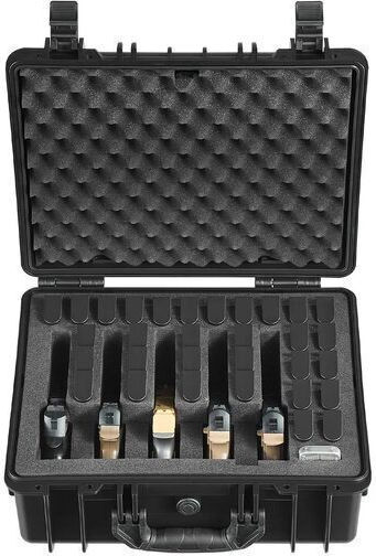 Valiză Dură 5 Arme 475x415x215 Mm Supapă De Eliberare A Presiunii Ip67