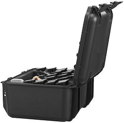Hard Case 4 X Pistols Ammunition 404x319x192 Mm Ip67 Pressure Release Valve