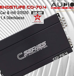 Audio System Ενισχυτής Αυτοκινήτου 4 Καναλιών (Κλάση A/B)