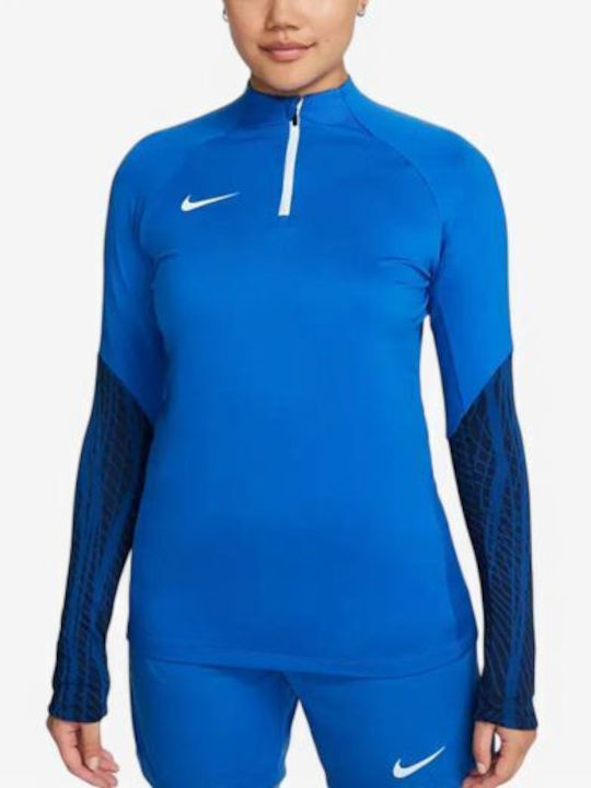 Nike Dri-fit Блуза Синя Nike Dri-fit Блуза Синя