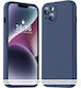 Rückseite Umschlag aus Silikon Marineblau für Realme Note 70t