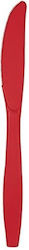 Alista Home Partyutensilien Messer Rote 16 Stück
