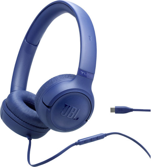 JBL Tune 530C Verkabelte Am Ohr Kopfhörer Blau