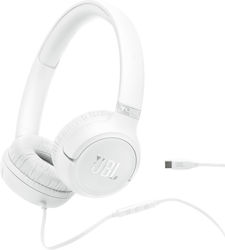 JBL Tune 530C Жични On Ear Слушалки Бели