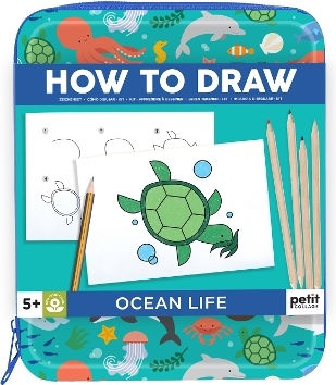 How To Draw Ocean Life Petit Collage