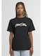 Women's Oversized Black T-shirt