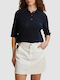Women's Cotton Sweater Navy Blue