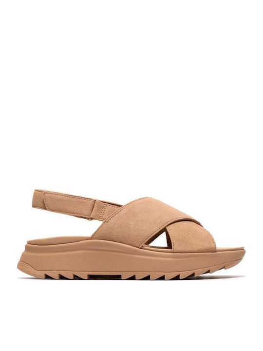 Clarks Dashlite Wish Leather Women's Flat Sanda...