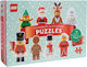 Lego Countdown To Christmas Puzzles 12 Days Of Minifigure Advent Puzzles