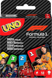Επιτραπέζιο Παιχνίδι Uno Formula 1 για 2-10 Παίκτες 7+ Ετών (EN) Mattel