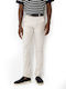 Herrenhosen Chino Elastisch in Regulärer Passform in Creme