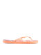 Damen Zehentrenner in Orange Farbe