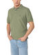 Polo Herrenbluse Kurzarm Olive