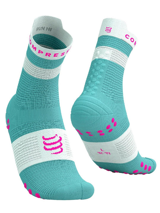 Compressport Racing Running Κάλτσες Τιρκουάζ 1 ...