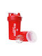 Real Greek Dairies Shaker Πρωτεΐνης 500ml Πλαστικό Κόκκινο