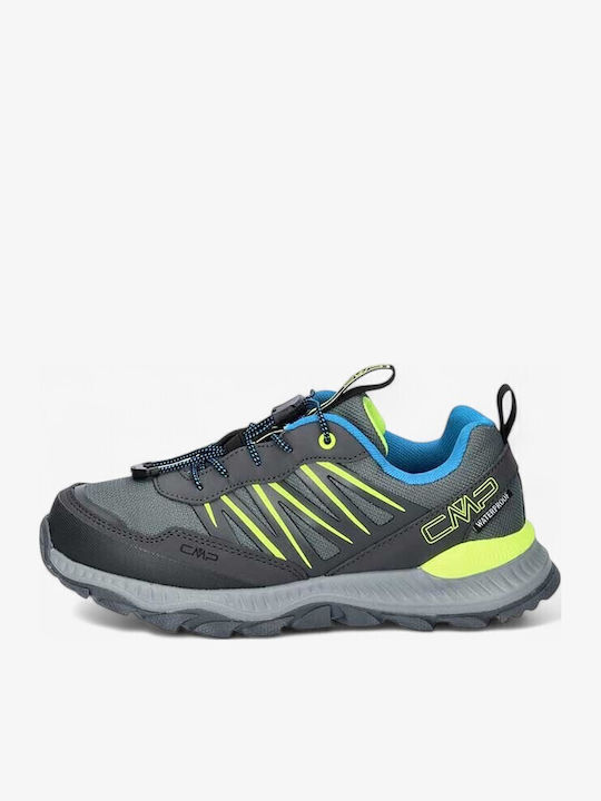 Kids Hiking Shoes Waterproof Gray