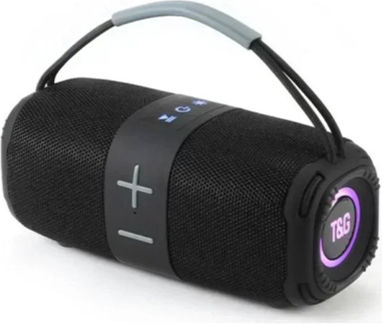 T&G Boxă Bluetooth 16W cu Radio și Durată a Bateriei de până la 2 ore Negru TG-668
