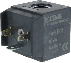 Solenoid Valve Coil Type B6/bc1 24v Dc Ceme
