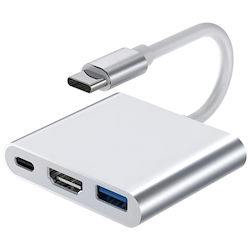 USB-C Docking Station με HDMI 4K (ED044)