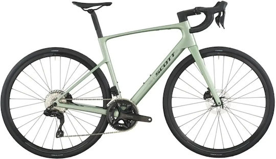 Scott Addict 40 28" 2026 Πράσινο Ποδήλατο Δρόμου με Ταχύτητες