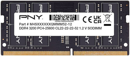 PNY DDR4 with 1x16GB Module and 3200 Speed for Laptop