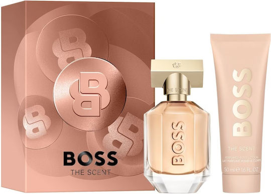 Boss The Scent For Her Дамски Комплект с Лосион за Тяло