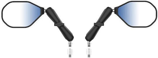 Ram Mounts Ram Tough-mirror Kit M10-1.25 Bases + M10-1.5 Adapters Long Arm Multicolor