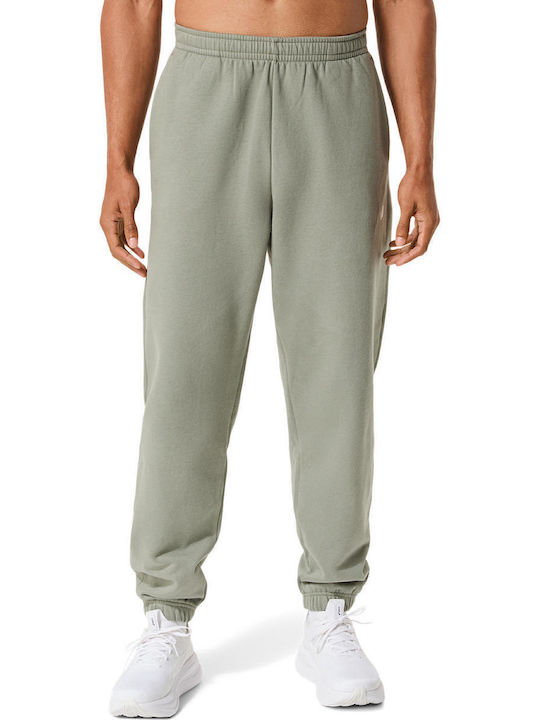 ASICS Herren-Sweatpants Jogginghose Grün