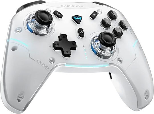 Machenike G5 Pro Max Ασύρματο Gamepad για PC / Switch Λευκό