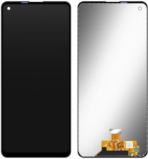 Οθόνη Samsung με Μηχανισμό Αφής για Samsung A21s (Μαύρο)