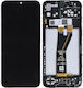Samsung Screen with Touch Mechanism and Frame for Samsung A145f Galaxy A14 4g Black