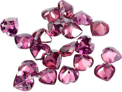 Rhodolite Garnet Natural Stones 5.76ct 20 Pieces Heart Cut Rhodolite Garnet Natural Stones 5.76ct 20 Pieces Heart Cut