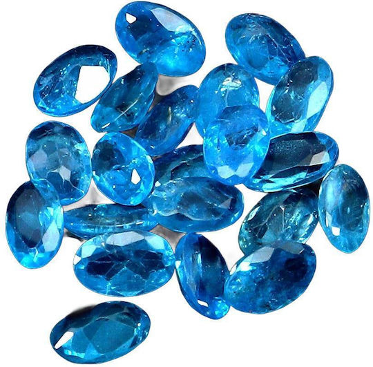 Apatite Paraiba Blue Natural Stones 4.04ct 20 Pieces