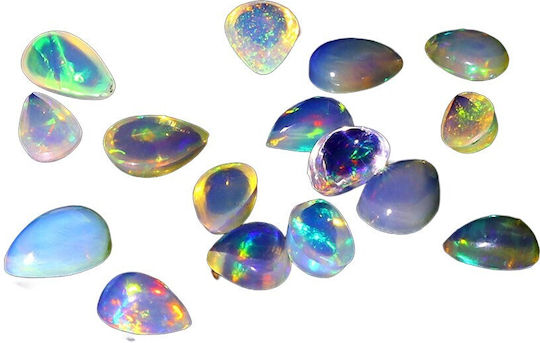 Fiery Opal 4.15ct Natural Stones 15 Pieces
