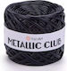 Yarn Bags Metallic Club 8120 Black 180gr 55 Met...