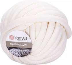 YarnArt Marshmallow Chunky Μεικτό Λευκό 903 30m...