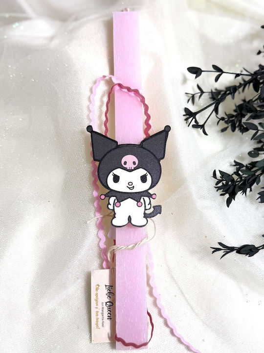 Pink Scented Candle Bear Kuromi