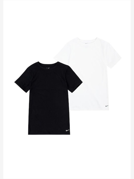 Nike Σετ Μπλούζες Λευκό