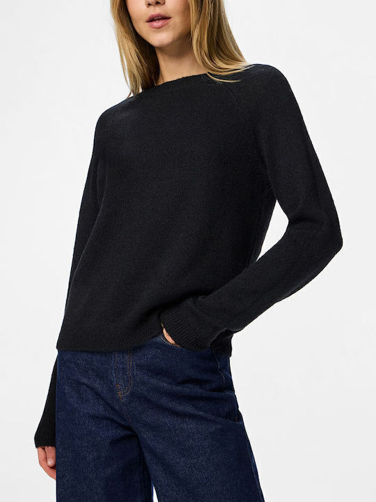 Pieces Damen Pullover Schwarz