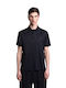 Polo Bluza Tricou Cu Mâneci Scurte Albastru Marin